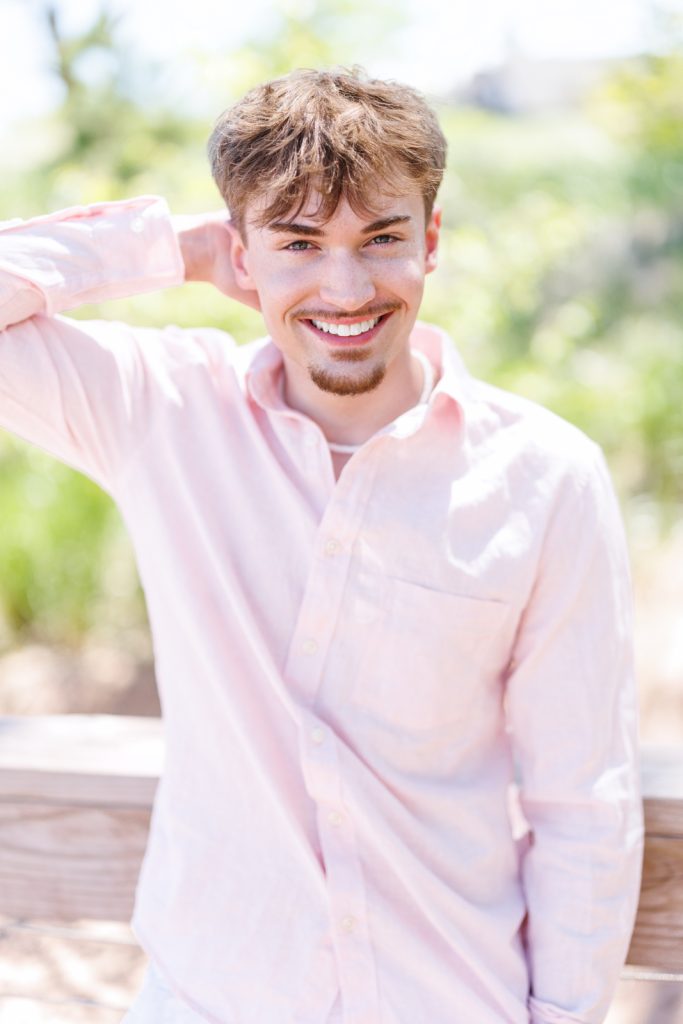 Jaymeson senior portrait in Duluth, Minnesota, showcasing high school graduate photography.
