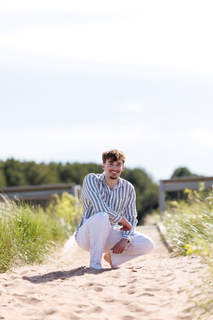 Jaymeson's senior portrait session in Duluth, Minnesota, showcasing high school senior photography and scenic locations.