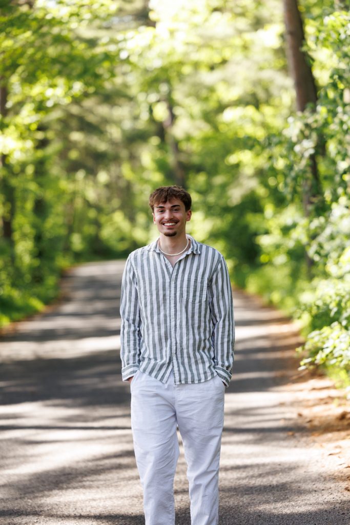 Jaymeson senior portrait in Duluth, Minnesota, showcasing senior photography services.