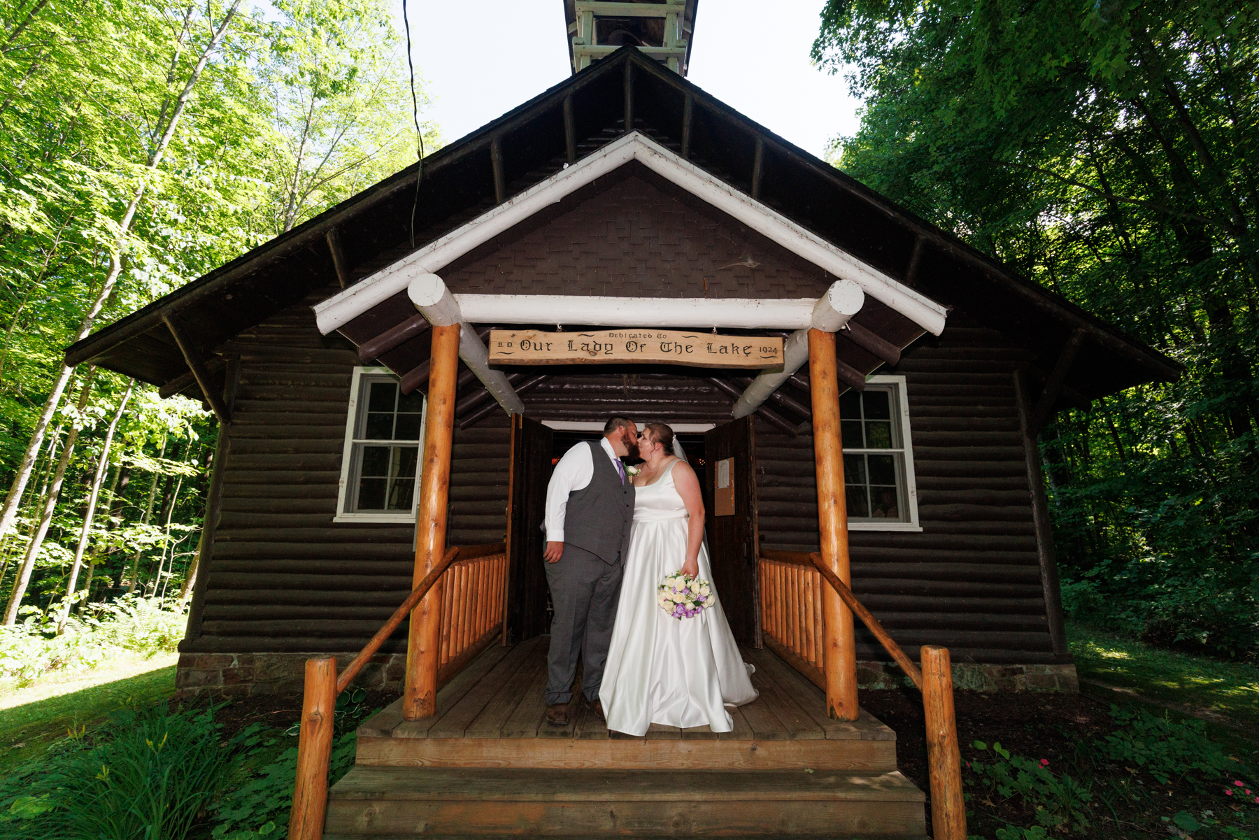 Wedding Lac Courte Oreilles Lake