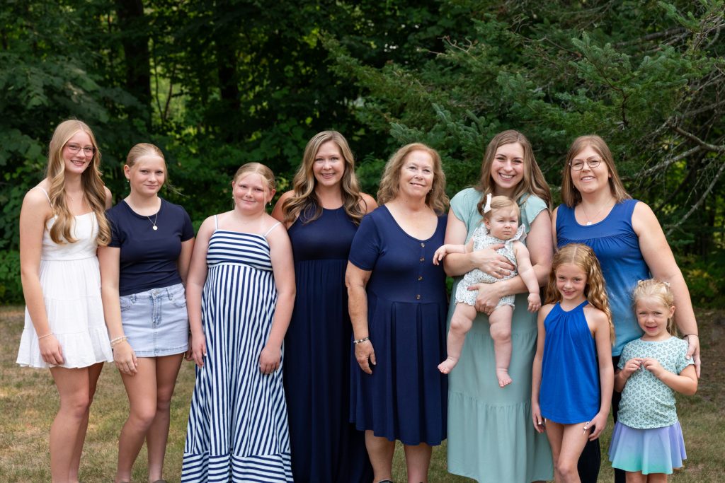 A large family portrait showcases multiple generations, capturing cherished memories of family time with Superior
