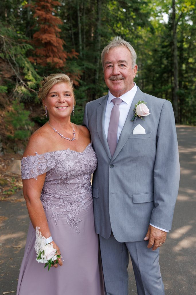 Elegant portrait of parents of the wedding couple, Bianca and Nick, captured by Beau Petersen